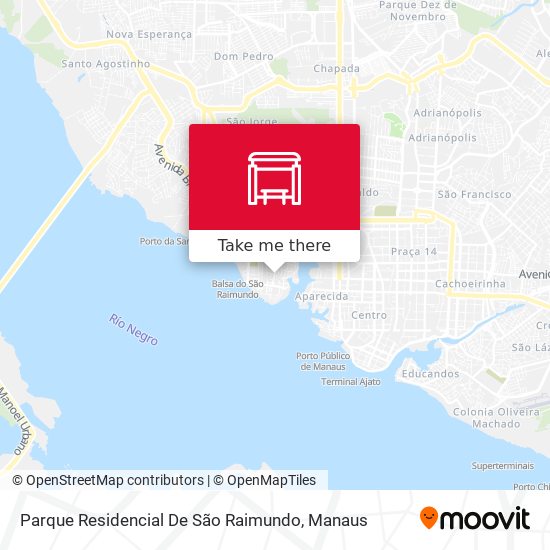 Parque Residencial De São Raimundo map