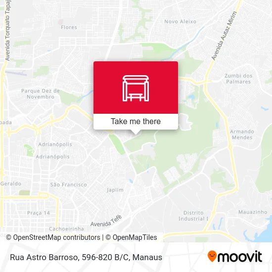 Rua Astro Barroso, 596-820 B/C map