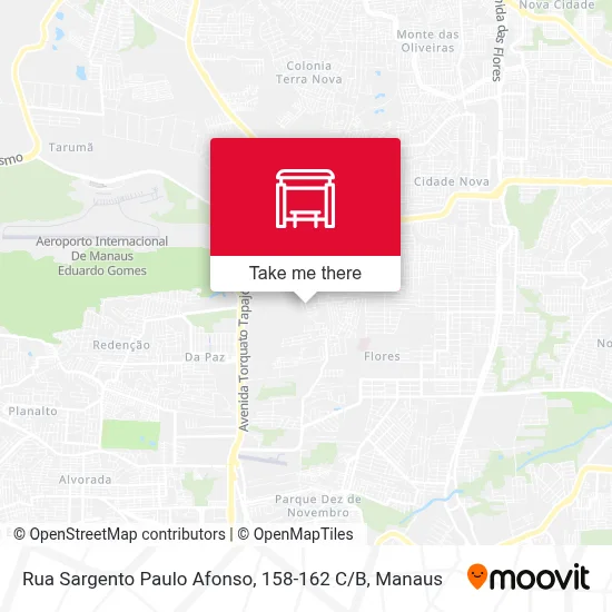 Rua Sargento Paulo Afonso, 158-162 C / B map
