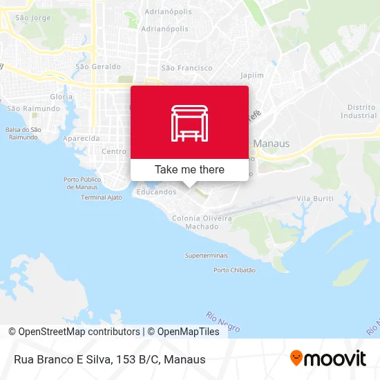 Rua Branco E Silva, 153 B/C map