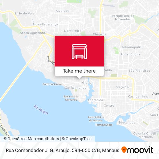 Rua Comendador J. G. Araújo, 594-650 C / B map