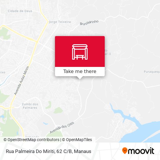 Rua Palmeira Do Miriti, 62 C/B map