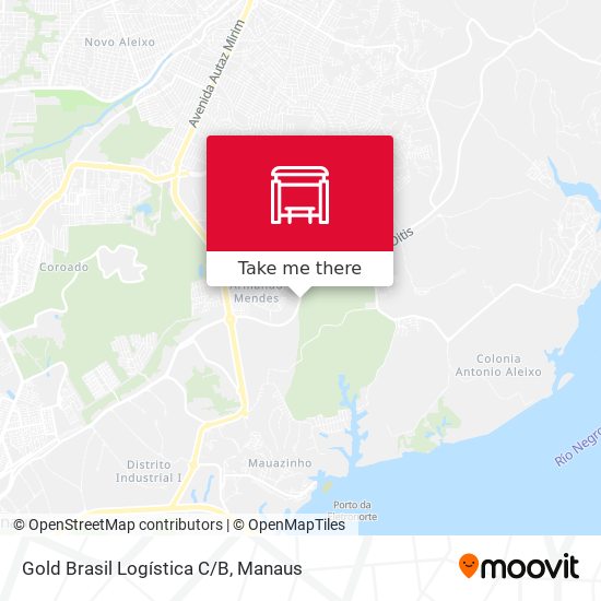 Gold Brasil Logística C/B map