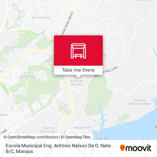 Mapa Escola Municipal Eng. Antônio Nelson De O. Neto B / C