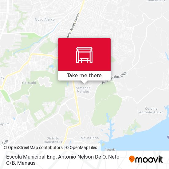 Mapa Escola Municipal Eng. Antônio Nelson De O. Neto C / B
