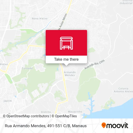 Rua Armando Mendes, 491-551 C / B map