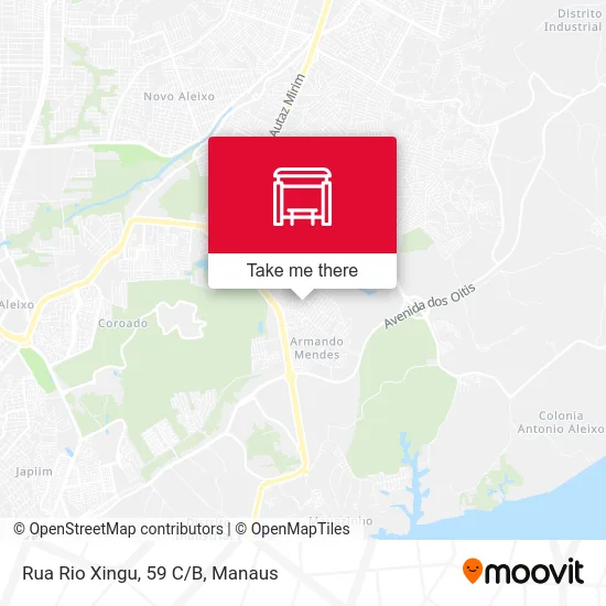 Rua Rio Xingu, 59 C/B map