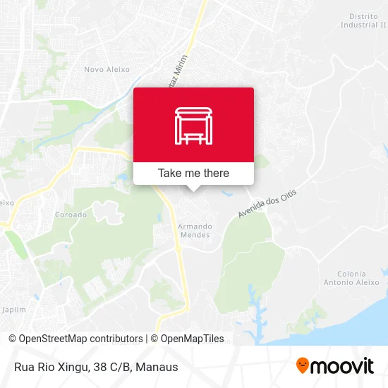 Rua Rio Xingu, 38 C/B map