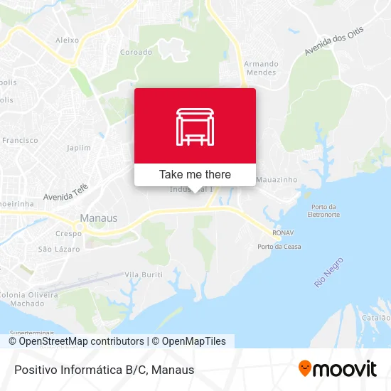 Positivo Informática B/C map