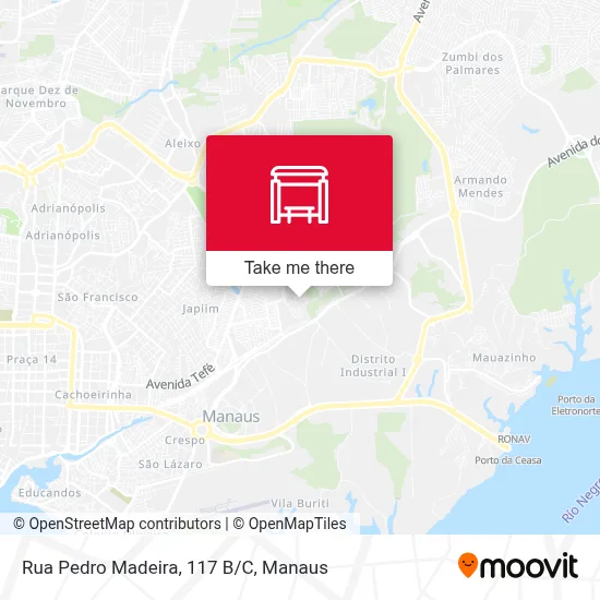 Rua Pedro Madeira, 117 B/C map