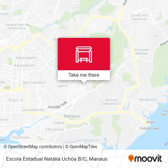 Escola Estadual Natália Uchôa B / C map