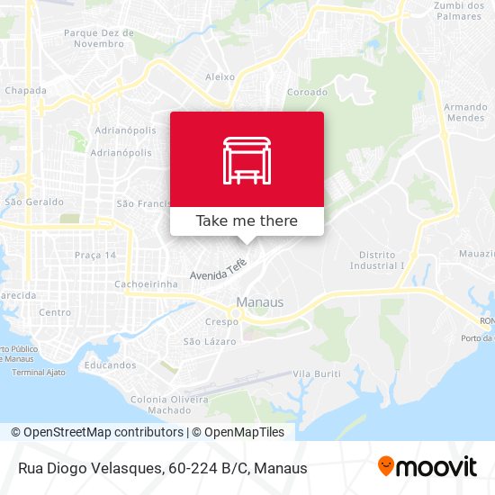 Rua Diogo Velasques, 60-224 B / C map