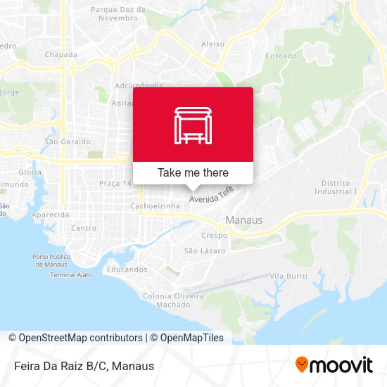 Feira Da Raiz B/C map