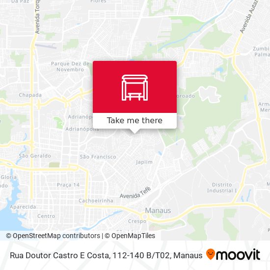 Rua Doutor Castro E Costa, 112-140 B / T02 map