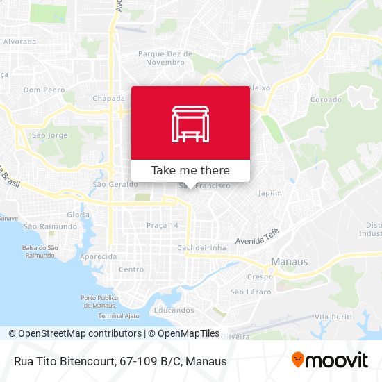 Rua Tito Bitencourt, 67-109 B / C map