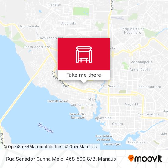 Rua Senador Cunha Melo, 468-500 C / B map