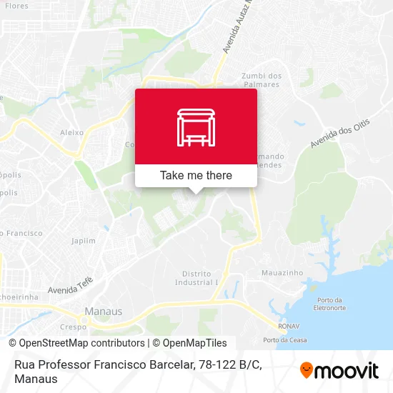 Rua Professor Francisco Barcelar, 78-122 B / C map