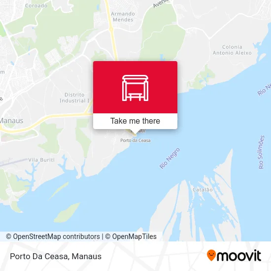 Porto Da Ceasa map