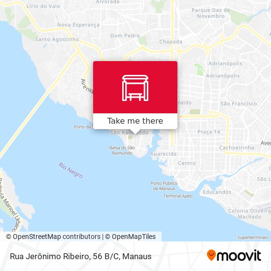 Rua Jerônimo Ribeiro, 56 B/C map