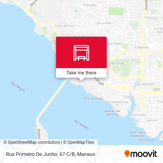 Rua Primeiro De Junho, 67 C/B map