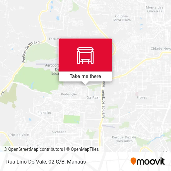 Rua Lírio Do Valê, 02 C/B map