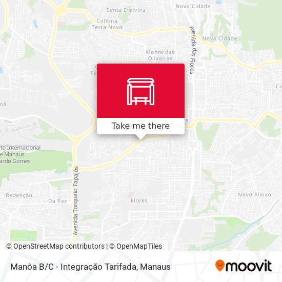 Manôa B / C - Integração Tarifada map