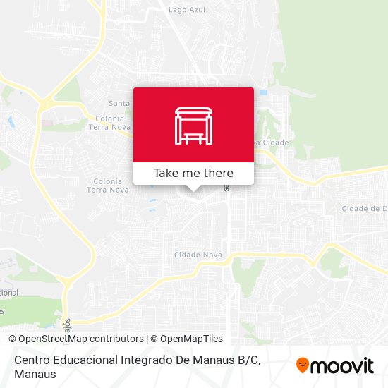 Centro Educacional Integrado De Manaus B / C map