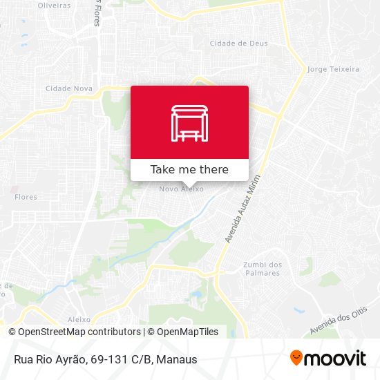Rua Rio Ayrão, 69-131 C/B map