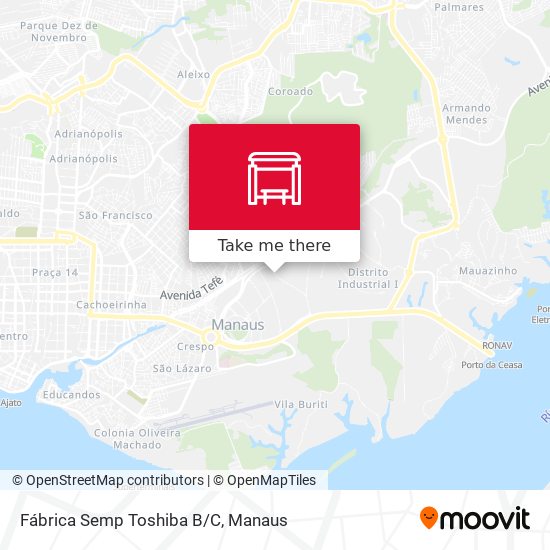 Fábrica Semp Toshiba B/C map