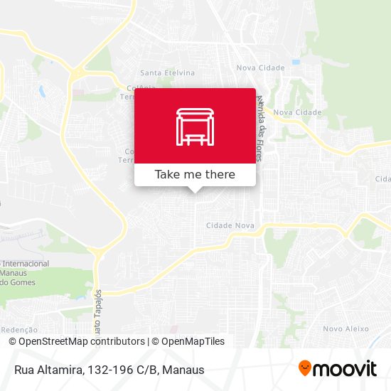 Rua Altamira, 132-196 C/B map