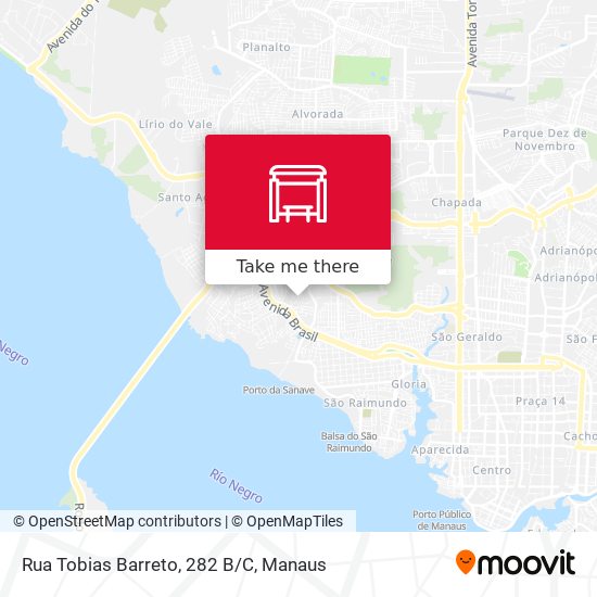 Rua Tobias Barreto, 282 B/C map