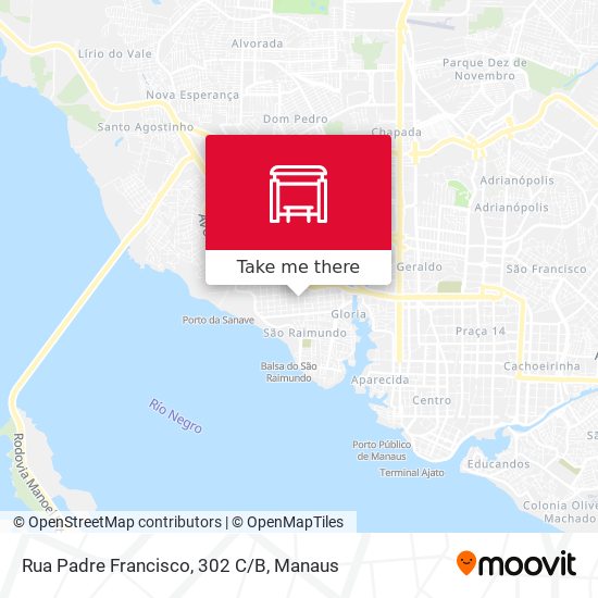 Rua Padre Francisco, 302 C/B map