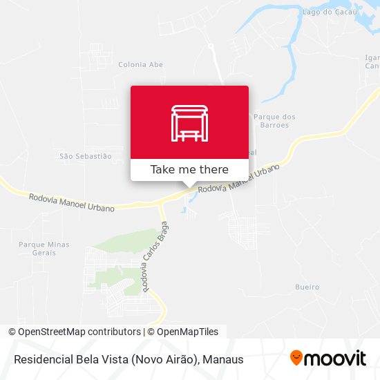 Residencial Bela Vista (Novo Airão) map