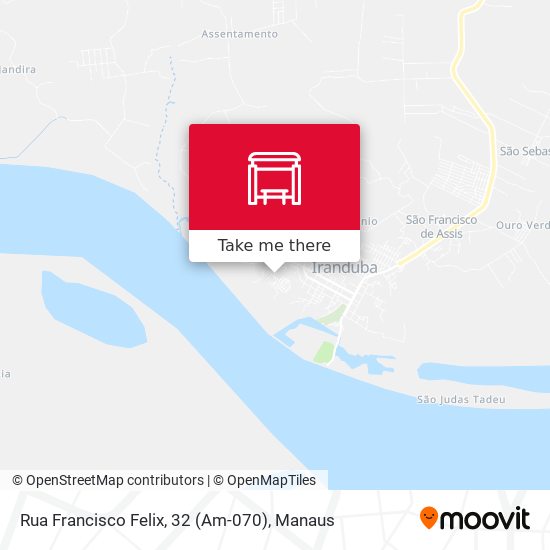 Mapa Rua Francisco Felix, 32 (Am-070)