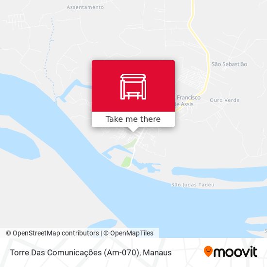 Torre Das Comunicações (Am-070) map