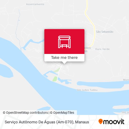 Serviço Autônomo De Águas (Am-070) map