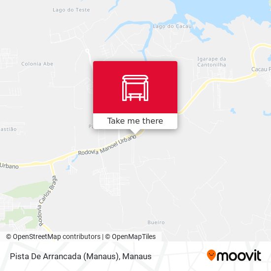 Pista De Arrancada (Manaus) map