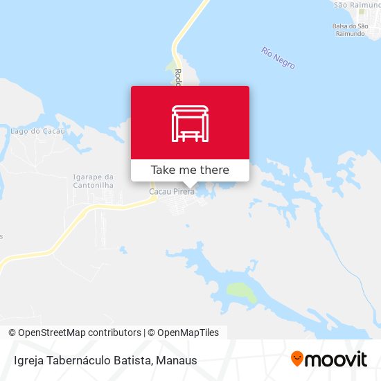 Igreja Tabernáculo Batista map