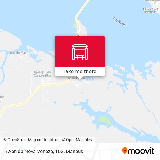 Mapa Avenida Nova Veneza, 162
