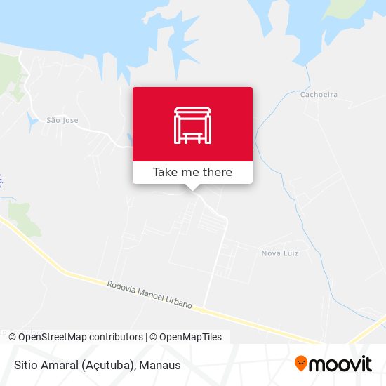 Sítio Amaral (Açutuba) map