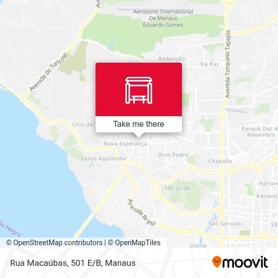 Rua Macaúbas, 501 E/B map