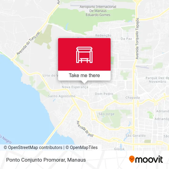 Ponto Conjunto Promorar map