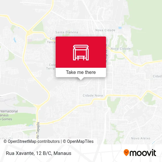 Rua Xavante, 12 B/C map