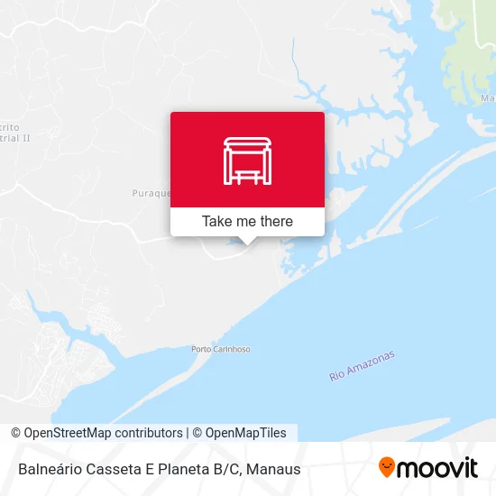 Balneário Casseta E Planeta B / C map