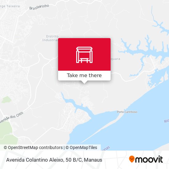 Avenida Colantino Aleixo, 50 B / C map