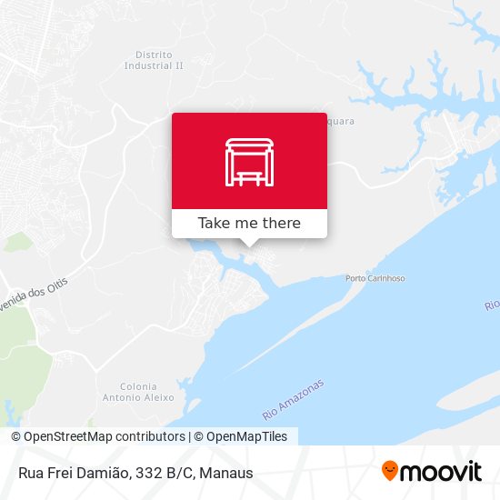 Rua Frei Damião, 332 B/C map