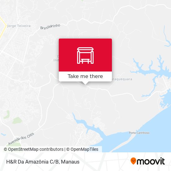 H&R Da Amazônia C/B map