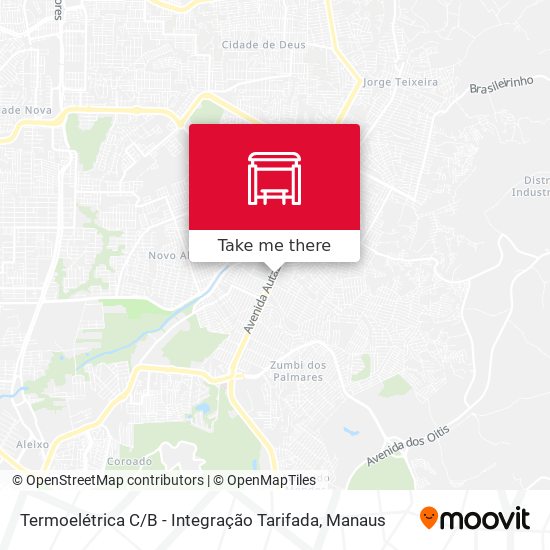 Mapa Termoelétrica C / B - Integração Tarifada