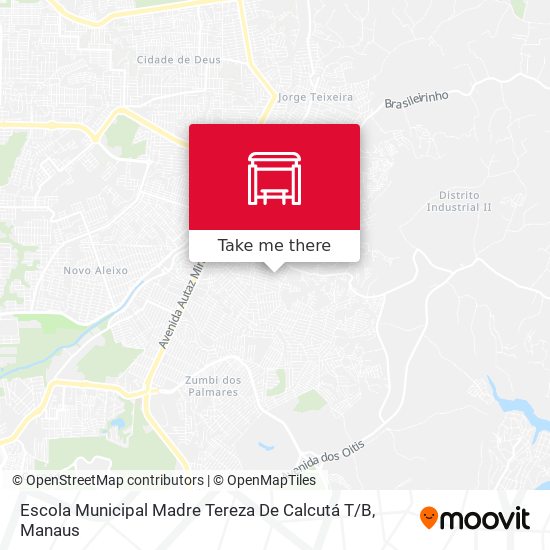 Escola Municipal Madre Tereza De Calcutá T / B map