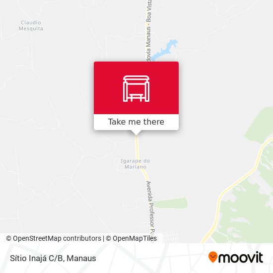 Sítio Inajá C/B map